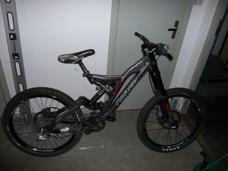 Min Norco DH mumma!. Foto: Moi.