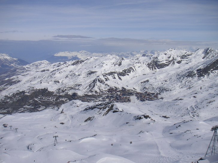 Utsikt över franska alperna.. Foto: Kalle Andersson. Åkare: - - - - - - - - - - - -.