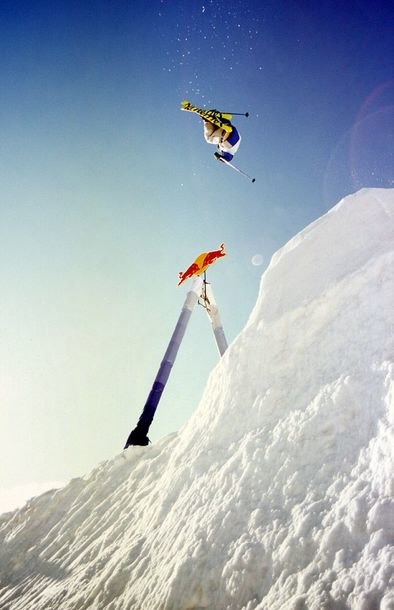 Red Bull Big Air 2003. Foto: Peter Boman. Åkare: Steele Spence.