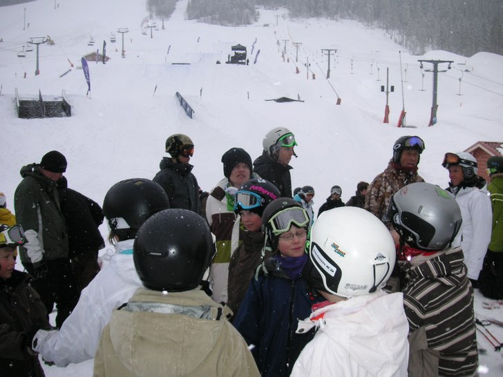 SM i kläppen. Foto: pappa. Åkare: vi.