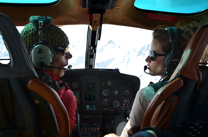 Heliski. Foto: Rikard Landrin.