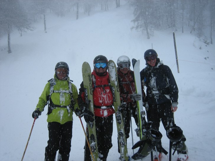 Äntligen kom dumpen.. Åkare: urban,Lars,Sven,Micke.