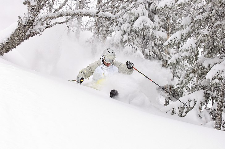 Äntligen kom powet till Åre.. Foto: Stefan Linnerhag, fotobyran.se. Åkare: Marcus Ohlsén.