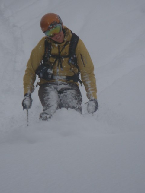 Årets bästa snö!. Åkare: CJ Aldén.