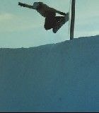 Fet backsideair i pipen. Foto: Tomppi Ingman. Åkare: Hanna Vuori.