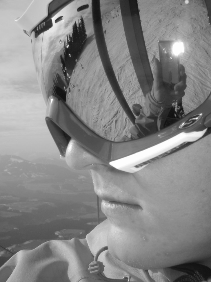 Gondolen i Westendorf, Österrike. Foto: Lil'browh!. Åkare: Oscar T (jag).