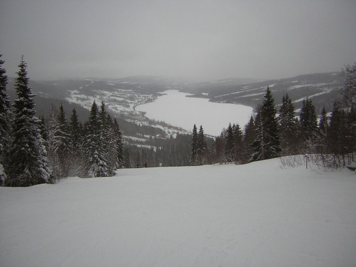 Enda fina dagen i backen! Vi var nio st som lyckad. Foto: Alexander Caple.