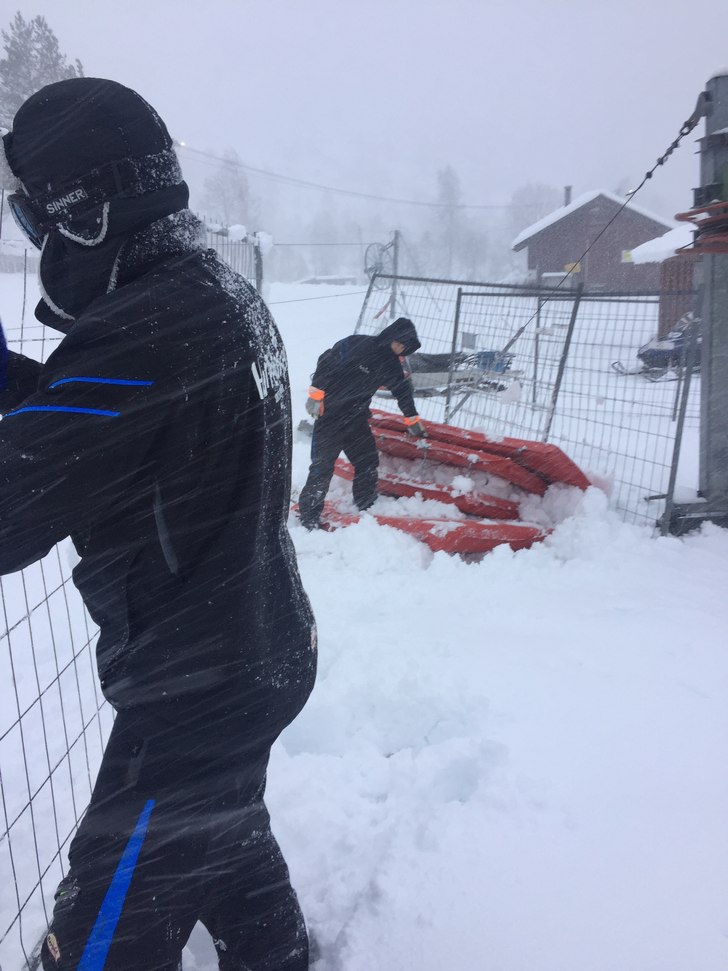 Endelig skikkelig vinter!
Denne veka blir det kvel.