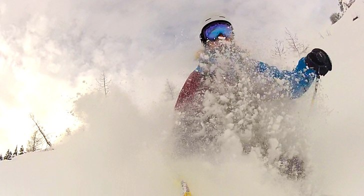 Faceshots igen. Foto: Max Ekholm. Åkare: Max Ekholm.