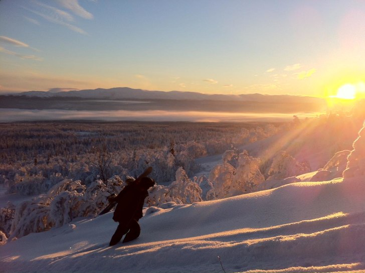 Perfekt dag. Foto: Björn Larsson. Åkare: Mattias Håkansson.