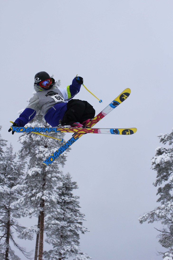 Swedish Slopestyle Tour. Foto: Moa-Märta Hamréus. Åkare: Per Fernvik.