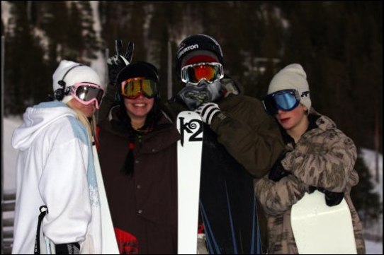 skööön dag i vemdalen.. Foto: benita . Åkare: sandra forselius alexandra andersson emil moberg emil åhlin.