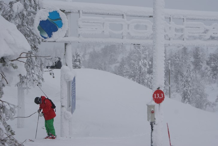 Foto: Oscar Björkgren. Åkare: Kristoffer Wikberg.