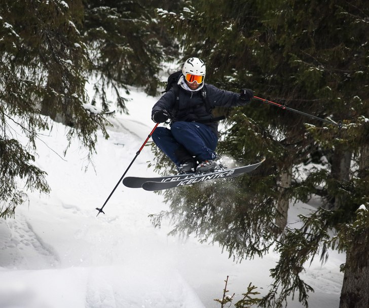 I Rågångsrännan finns roliga pillows att studsa. Foto: Ida Holmer.