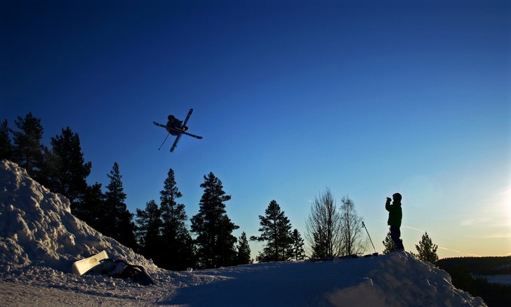 En cork 9 under säsongens hittils bästa dag! Med. Foto: Philip Israelsson. Åkare: Marcus Petersson.