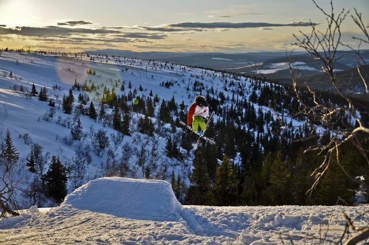 kvällsmys. Foto: Gustav Andersson. Åkare: Erik Andersson.