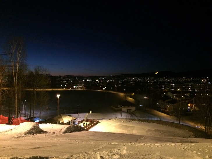 Fine forhold i bakken!
.
