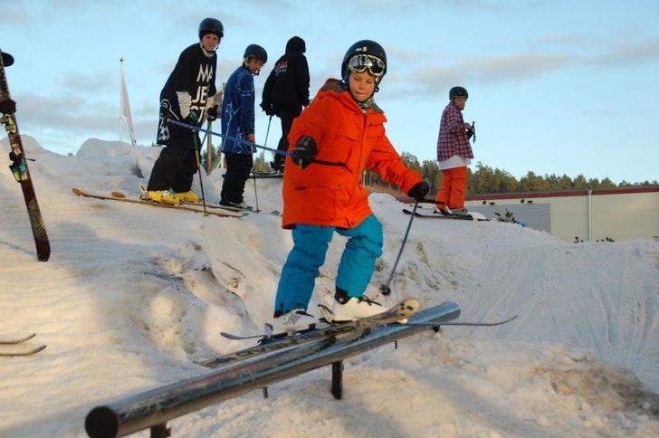 rail. Foto: Pappa. Åkare: Jag.