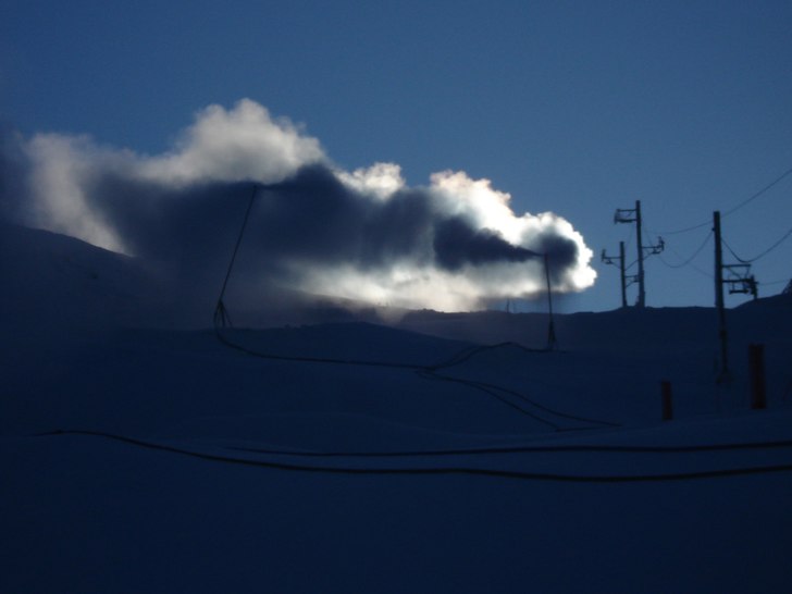 Kalde blå gir optimale produksjonsforhold. 
I dag.