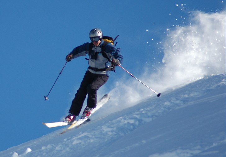 Alta backcountry! Alltid bra i Grizzly Gulch!. Foto: Johan Berglund. Åkare: Thomas Boström.