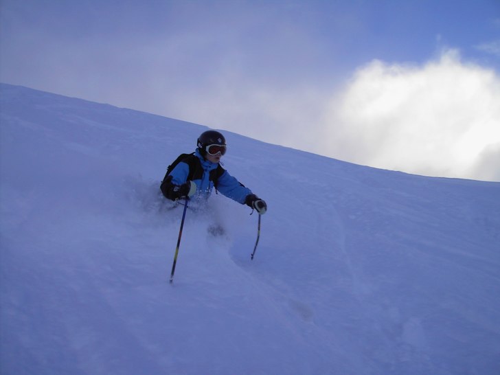 Säsongspremiär i Gränsen. Foto: Fredrik Nääs. Åkare: Maria Brorsson.
