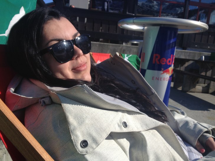 Myser efter jobb i Hemsedal. Foto: Titti Scott.