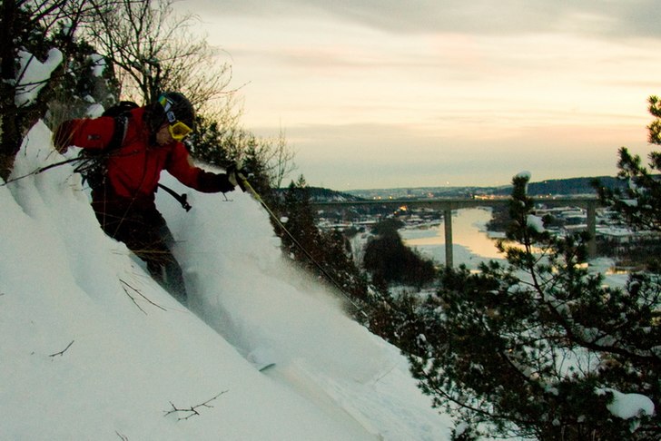 70 cm snö i Göteborg! Förvaltas på bästa sät. Foto: Per Rudhag. Åkare: Dan Rudhag.