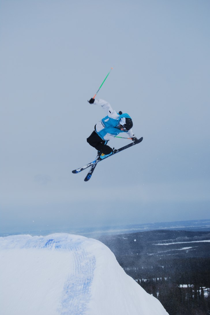 En skön bild på Filip under GRJ!. Foto: Tommie Johansson. Åkare: Filip Berggren.