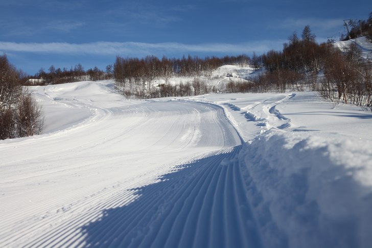 Strålende været! Fint snøføre til helgen. 
.