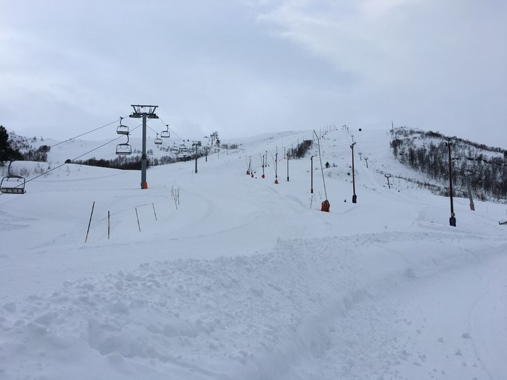 Fredag 6. Januar
Vi har no produsert kunstsnø i t.