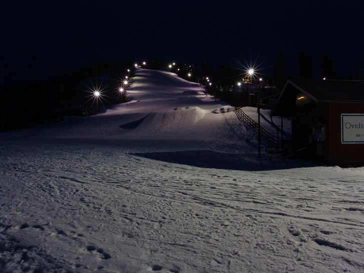 En j'vligt nice bild över gesundaberget på . Foto: Jacob Gustafsson. Åkare: (Ingen).