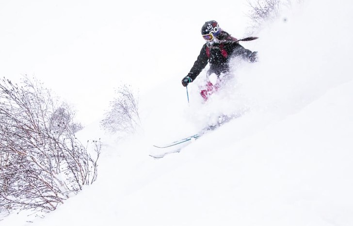 Nicole Lejdeby - In search of bottomless powder in.
