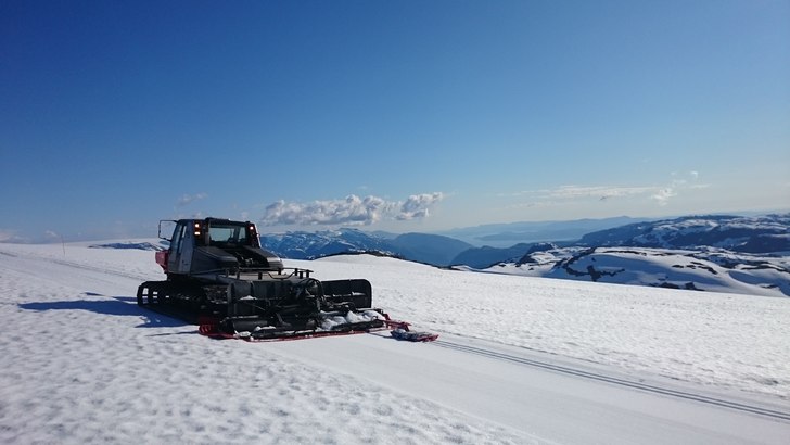 Siste finpuss på løypene før helgen..
Alt er kl.