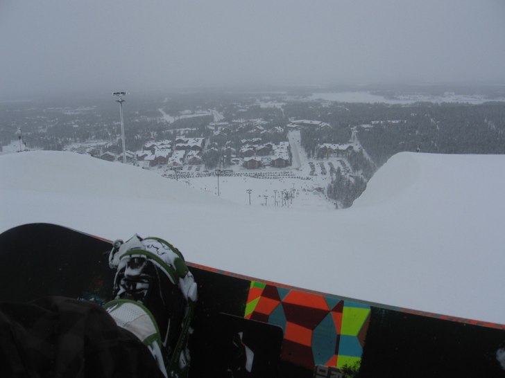 En bild från Levi street (uppifrån).