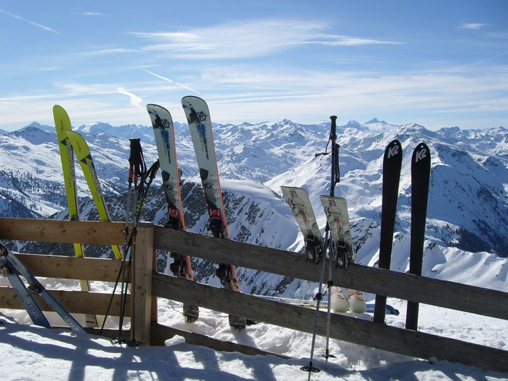 Vi var de enda toppturarna med skidor bredar än t. Foto: Margareta Nielsen.