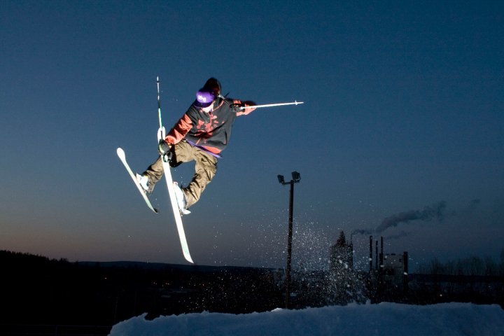 spring session med lite polare, sjukt härligt var. Foto: Viktor karlsson. Åkare: Patrik lundgren.