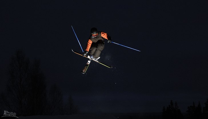 Session @ Valberget. Foto: Jag, Alexander Lindquist. Åkare: Joel Dehnisch.
