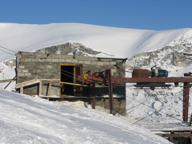 Liftstationen. Foto: Dan Bergman.