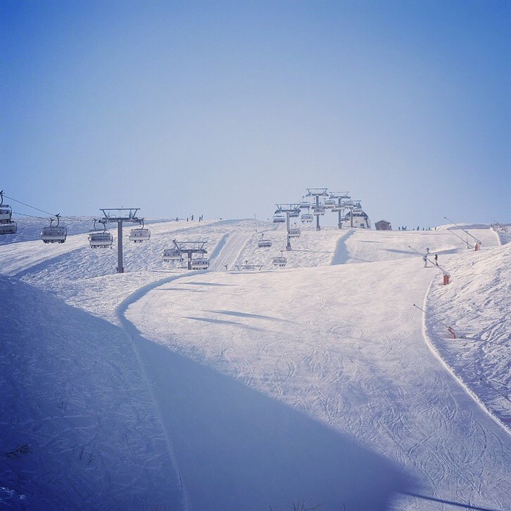Strålende vær
Og bra skiføre. I Trysil er alt p.