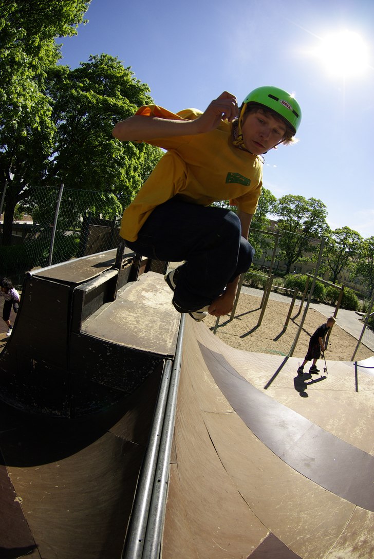 360 spine, follow cam.. Foto: Björn nånting. Åkare: Maximilliam smith.