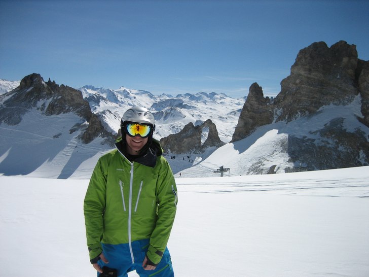 Pose innan åkning.. Foto: Fredrik Olsson. Åkare: Andreas Frdriksson.