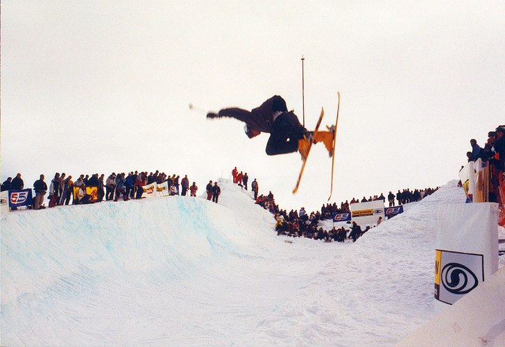King of the hill 1998. Foto: Johan Ylitalo. Åkare: Okänd.