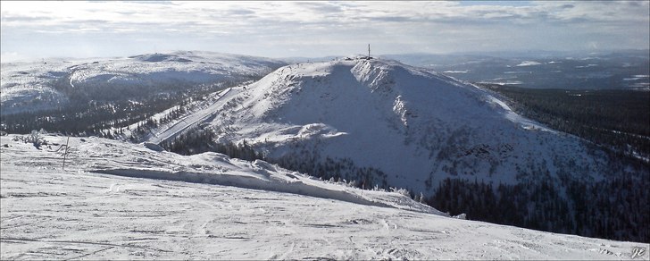 Utsikt från Skalspasset.. Foto: Joacim Eriksson.