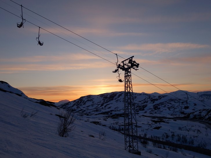 När alla vännerna gått hem. Majkväll i Riksgr�.