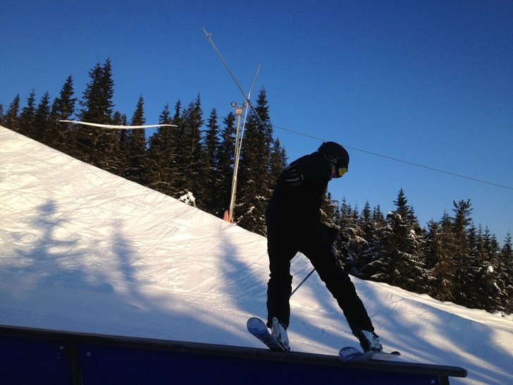 Flat Rail 270 av. Foto: Gabor. Åkare: Stefan Westlund.