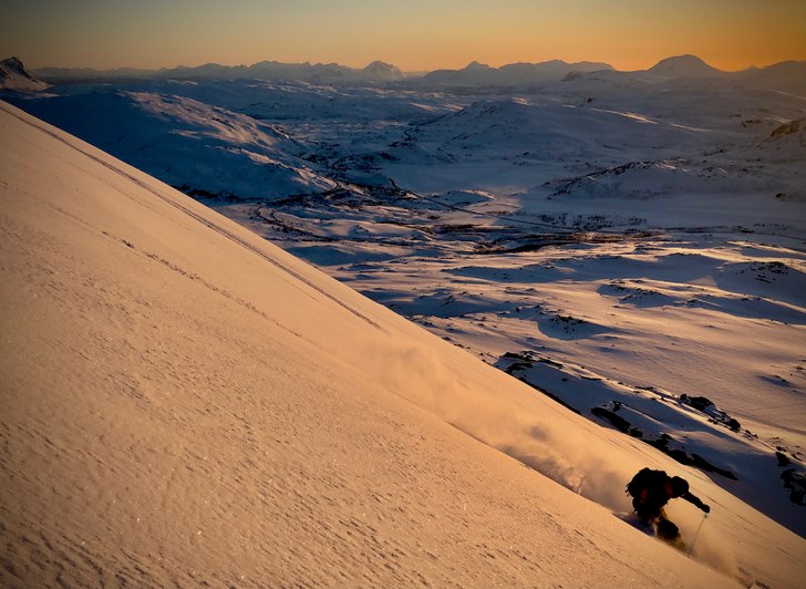 Nattåkning på vassijaure i maj 2020.