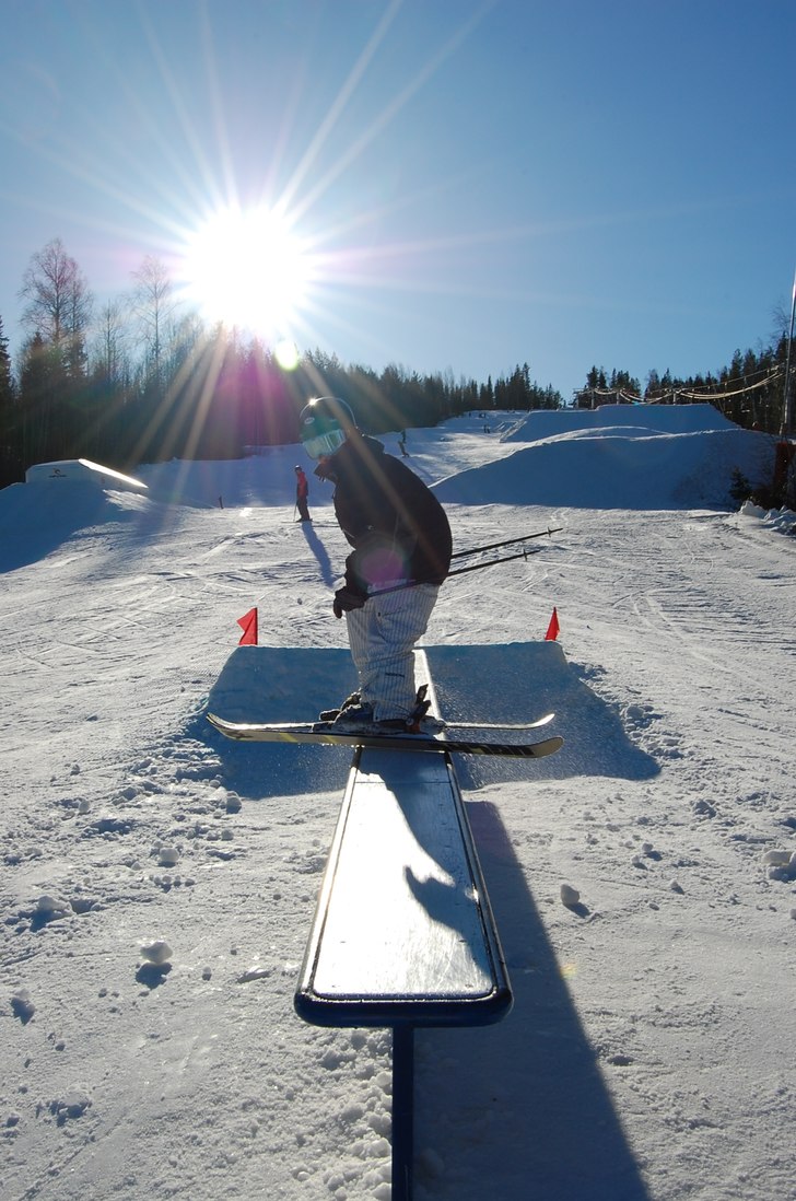 räjll på 8 meter . Foto: Axel Fältström. Åkare: pontus.