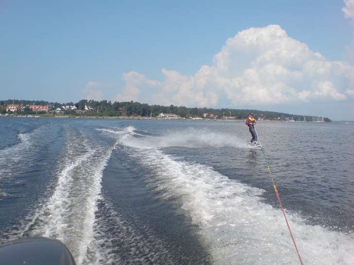 Foto: Jag me and myself. Åkare: Min far, 58 bast!!.