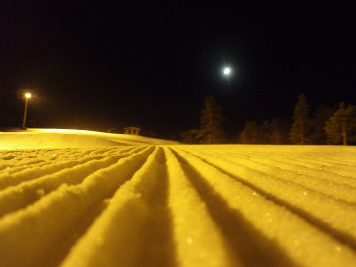 Va i Hovfjället 14-16 så fick det bli en ankomst. Foto: Jonatan.