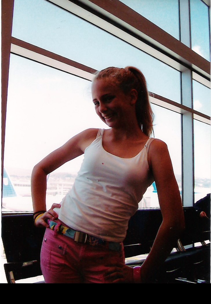 Detta var mig i ta för flygplats som var roligt, . Foto: Mig i flygplatsen.. Åkare: Megan.